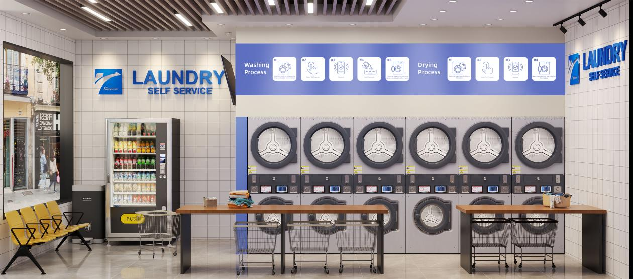 Kingstar Commerical Laundry System: Vedoucí trendu praní na mince