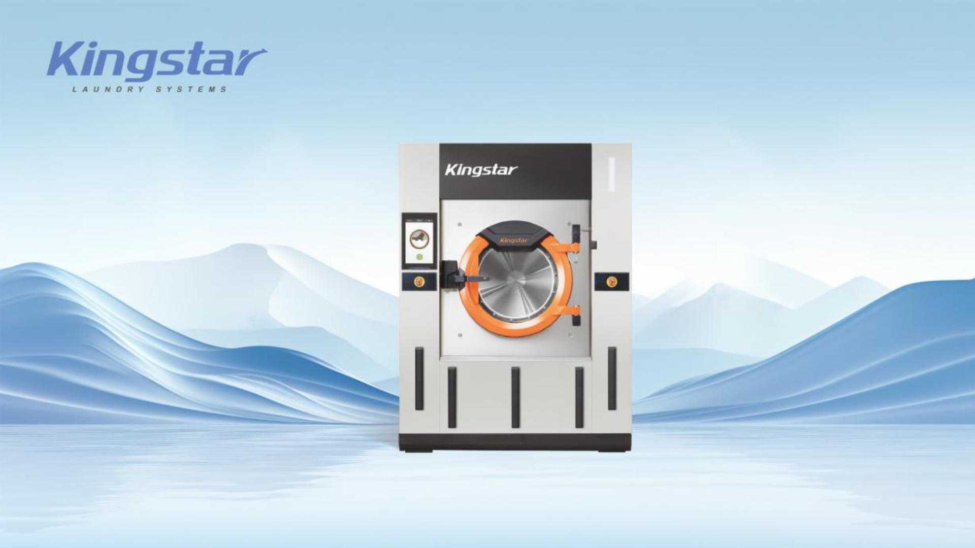 Proces praní košil pro centrální prádelny